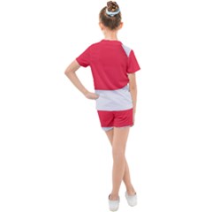 Kids  Mesh T-Shirt and Shorts Set 