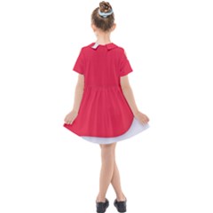 Kids  Short Sleeve Shirt Dress 