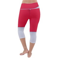 Lightweight Velour Capri Yoga Leggings 