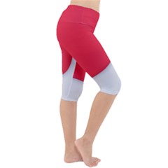 Lightweight Velour Cropped Yoga Leggings 