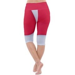 Lightweight Velour Cropped Yoga Leggings 