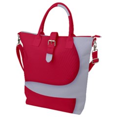 Buckle Top Tote Bag 