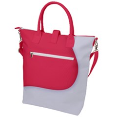 Buckle Top Tote Bag 