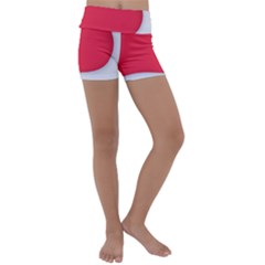 Kids  Lightweight Velour Yoga Shorts 