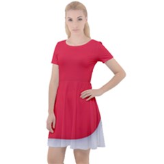 Cap Sleeve Velour Dress  