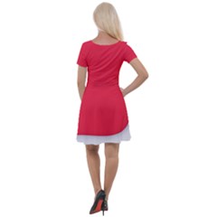 Cap Sleeve Velour Dress  