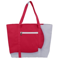 Zip Up Canvas Bag 