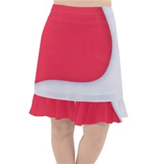 Fishtail Chiffon Skirt 