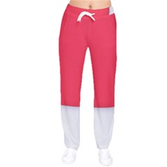 Women Velvet Drawstring Pants 