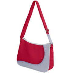 Zip Up Shoulder Bag 