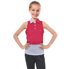 Kids  Sleeveless Polo T-Shirt 