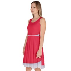 Knee Length Skater Dress With Pockets 