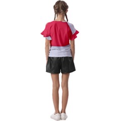 Kids  Cut Out Flutter Sleeves 