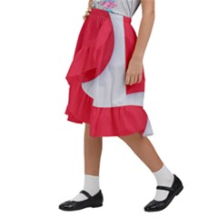 Kids  Ruffle Flared Wrap Midi Skirt 