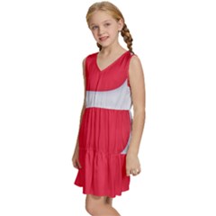 Kids  Sleeveless Tiered Mini Dress 