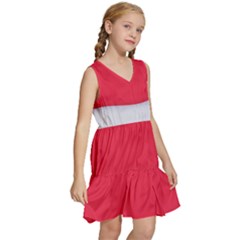 Kids  Sleeveless Tiered Mini Dress 