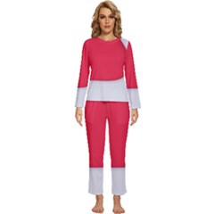 Womens  Long Sleeve Lightweight Pajamas Set 