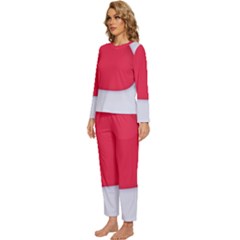 Womens  Long Sleeve Lightweight Pajamas Set 