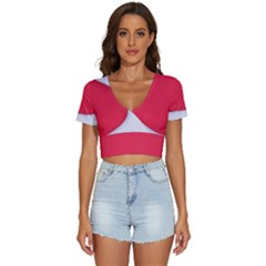 V-Neck Crop Top 