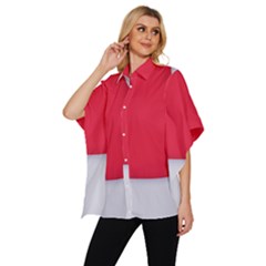 Women s Batwing Button Up Shirt 