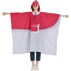 Women s Hooded Rain Ponchos 