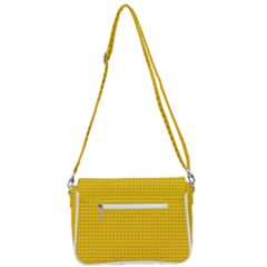 Shoulder Bag with Back Zipper 