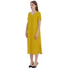 T-Shirt Midi Dress With Pockets 