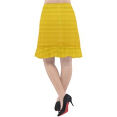 Fishtail Chiffon Skirt 