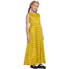 Kids  Satin Sleeveless Maxi Dress 