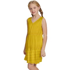 Kids  Sleeveless Tiered Mini Dress 