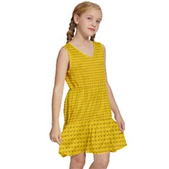 Kids  Sleeveless Tiered Mini Dress 