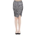 Midi Wrap Pencil Skirt 