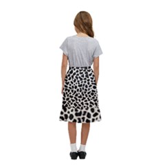 Kids  Ruffle Flared Wrap Midi Skirt 