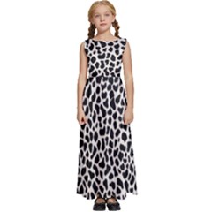 Kids  Satin Sleeveless Maxi Dress 