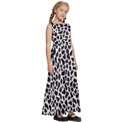 Kids  Satin Sleeveless Maxi Dress 