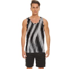 Men s Wide Collar Tank Top 