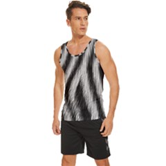 Men s Wide Collar Tank Top 