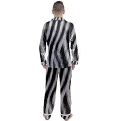 Men s Long Sleeve Satin Pajamas Set 