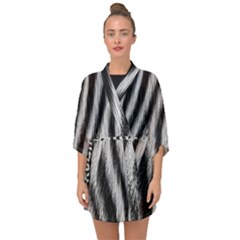 Half Sleeve Chiffon Kimono 