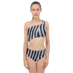 Spliced Up Two Piece Swimsuit 