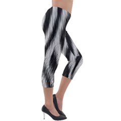 Lightweight Velour Capri Leggings  