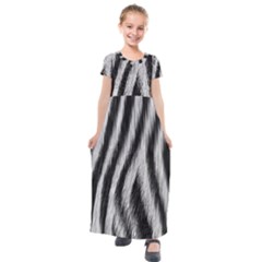 Kids  Short Sleeve Maxi Dress 