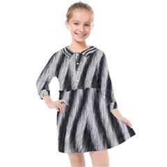 Kids  Quarter Sleeve Shirt Dress 