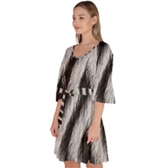 Velour Kimono Dress 