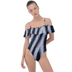 Frill Detail One Piece Swimsuit 