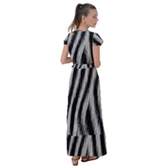 Flutter Sleeve Maxi Dress 