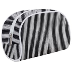 Zebra Texture, Zebra Wool, White Black Background Make Up Case (Medium) from ArtsNow.com