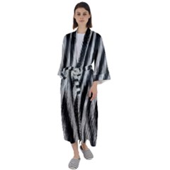 Maxi Satin Kimono 