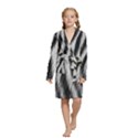 Kids  Long Sleeve Velvet Lounge Robe 