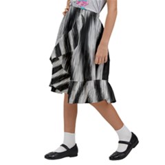 Kids  Ruffle Flared Wrap Midi Skirt 